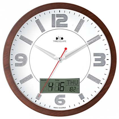 [CN300MSC] 우드실버카렌다온도시계