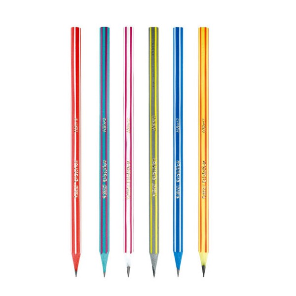 HT-[BIC] 빅 스트라이프 연필(252원~284원)500개부터 인쇄가능